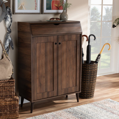 Union rustic tellier shoe storage cabinet sale